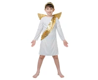 Role play-set for kids Angel Guardian (robe with sash, hairband, wings), size 130/140 cm